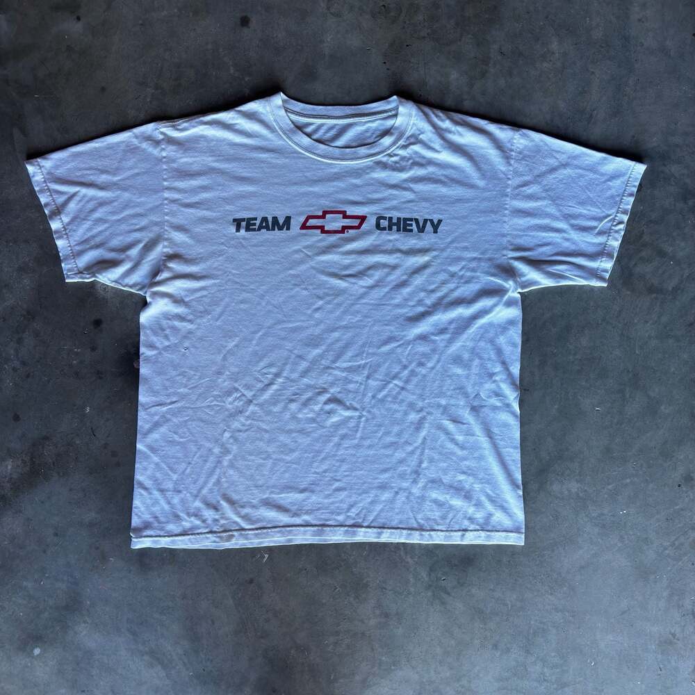 Vintage 90s Team Chevy 33 Championships Graphic T-Shirt - Picture 2 of 3